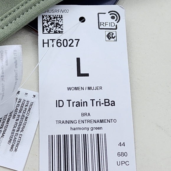 Reebok Women's Workout Ready Sports Bra - L - Picture 6 of 7